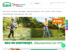 Screenshot der Domain baustoffzentrum-siebels.de