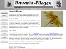 Screenshot der Domain bavaria-fliegen.de