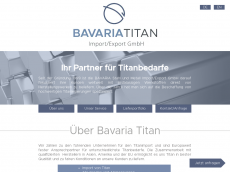 Screenshot der Domain bavaria-stahl.com