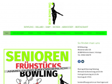 Screenshot der Domain bcn-bowling.de