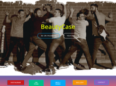 Screenshot der Domain beautycase-music.de