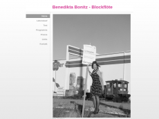 Screenshot der Domain benedikta-bonitz.de