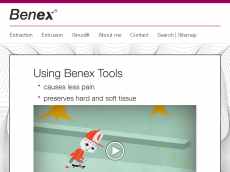 Screenshot der Domain benex-dent.com