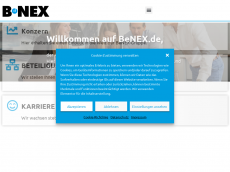 Screenshot der Domain benex-intranet.de