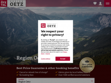 Screenshot der Domain bergbahnen-oetz.com