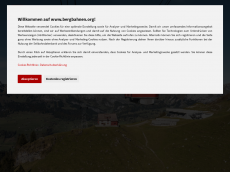 Screenshot der Domain bergbahnen.org