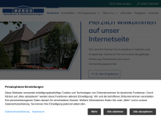 Screenshot der Domain bergs-immobilien.de