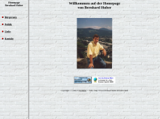 Screenshot der Domain bernhard-huber.de