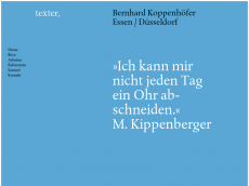Screenshot der Domain bernhard-koppenhoefer.de