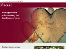 Screenshot der Domain bestattungen-berg.de