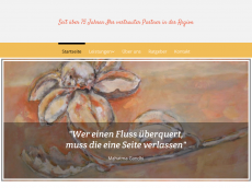 Screenshot der Domain bestattungen-heidenreich.de
