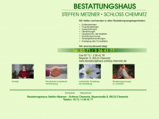 Screenshot der Domain bestattungen-in-chemnitz.de