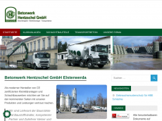 Screenshot der Domain betonwerk-hentzschel-gmbh.de