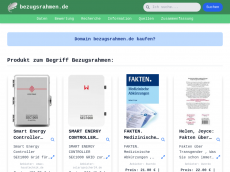 Screenshot der Domain bezugsrahmen.de