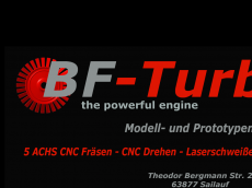 Screenshot der Domain bf-turbines.de