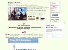 Screenshot der Domain biemerverleih.de