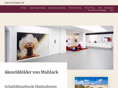 Screenshot der Domain bildakustik.de