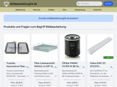 Screenshot der Domain bildbearbeitung24.de