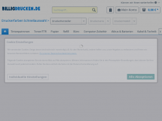 Screenshot der Domain billig-drucken.de