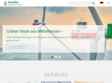 Screenshot der Domain bioenergie-baden.de