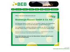 Screenshot der Domain bioenergie-bassen.de