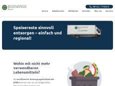Screenshot der Domain bioenergie-bayern.de