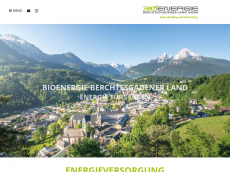 Screenshot der Domain bioenergie-berchtesgadenerland.de