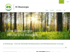 Screenshot der Domain bioenergie-sonnen-pellet.de