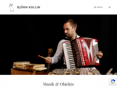 Screenshot der Domain bjoern-kollin.de