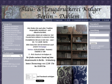 Screenshot der Domain blaudruck-berlin.de