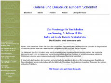 Screenshot der Domain blaudruck-original.de