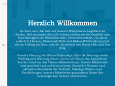 Screenshot der Domain blitzschutz-leitner.de