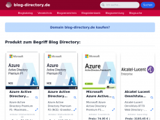 Screenshot von blog-directory.de