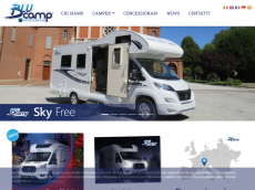 Screenshot der Domain blucamp-wohnmobile.de