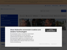 Screenshot der Domain bmg-baumgart.de