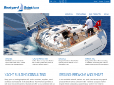 Screenshot der Domain boatyard-solutions.com