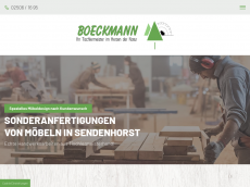 Screenshot von boeckmann-tischlerei.de