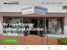 Screenshot der Domain boeckstiegel-melle.de