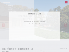 Screenshot der Domain boeckstiegel-stiftung.de
