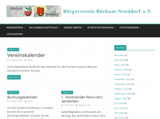 Screenshot der Domain boeckum-norddorf.de