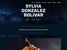 Screenshot der Domain bolivar-music.de