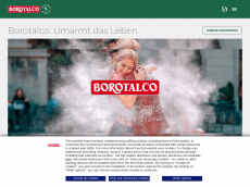 Screenshot der Domain borotalco.de