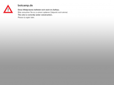 Screenshot von botcamp.de