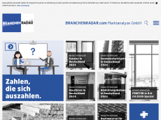 Screenshot der Domain branchenradar.de