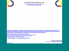 Screenshot der Domain branchenreferenz.de