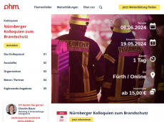 Screenshot der Domain brandschutz-weiterbildung.de
