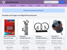 Screenshot der Domain brauchtuemer.de