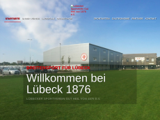 Screenshot der Domain breitensport-luebeck.de