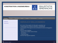 Screenshot der Domain brenncke-statik.de