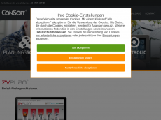 Screenshot der Domain brenncon.de